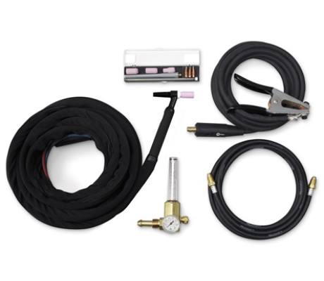 ĐUỐC HÀN TIG WELDCRAFT™ W-375, GIẢI NHIỆT BẰNG NƯỚC, KÈM THEO BỘ PHỤ TÙNG